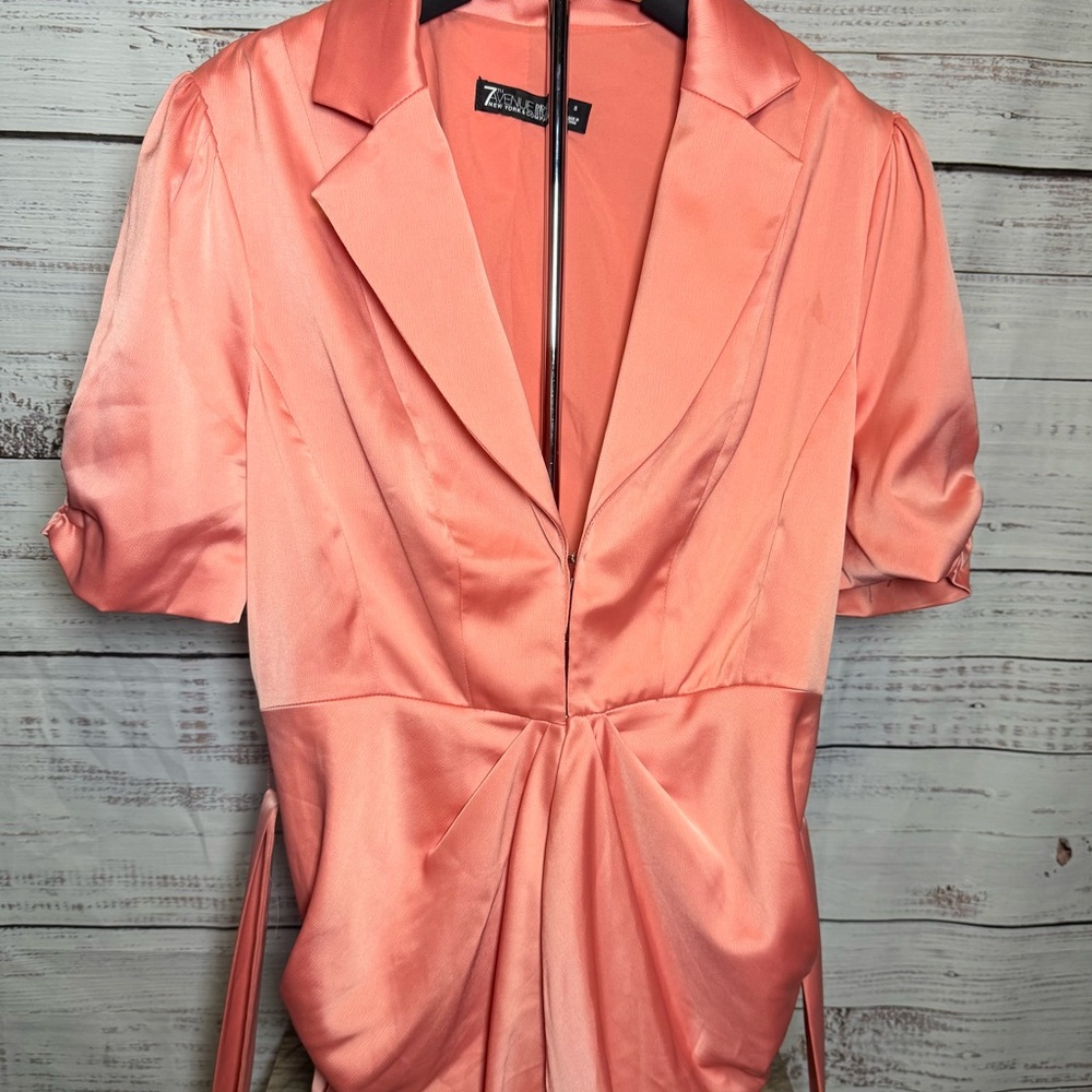 7th Avenue New York & Co Satin Blazer (0236)